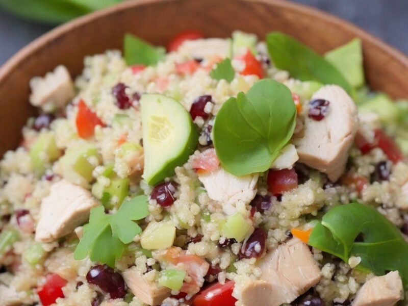 Huehnchen-Quinoa-Salat