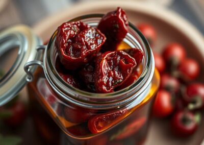 Selbst gemachte getrocknete Tomaten in Öl – Ein Genuss für jede Küche