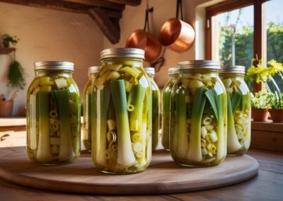 Fermentierter Lauchsalat – Einfaches Rezept mit Aroma