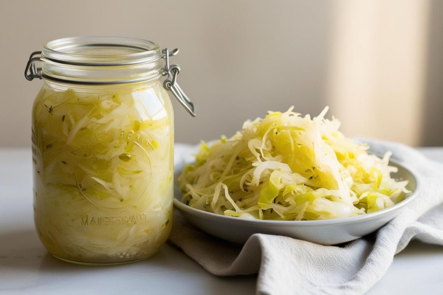 Klassisches deutsches Sauerkraut