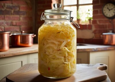 Klassisches deutsches Sauerkraut selber machen – Rezept