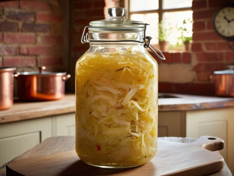 Klassisches deutsches Sauerkraut