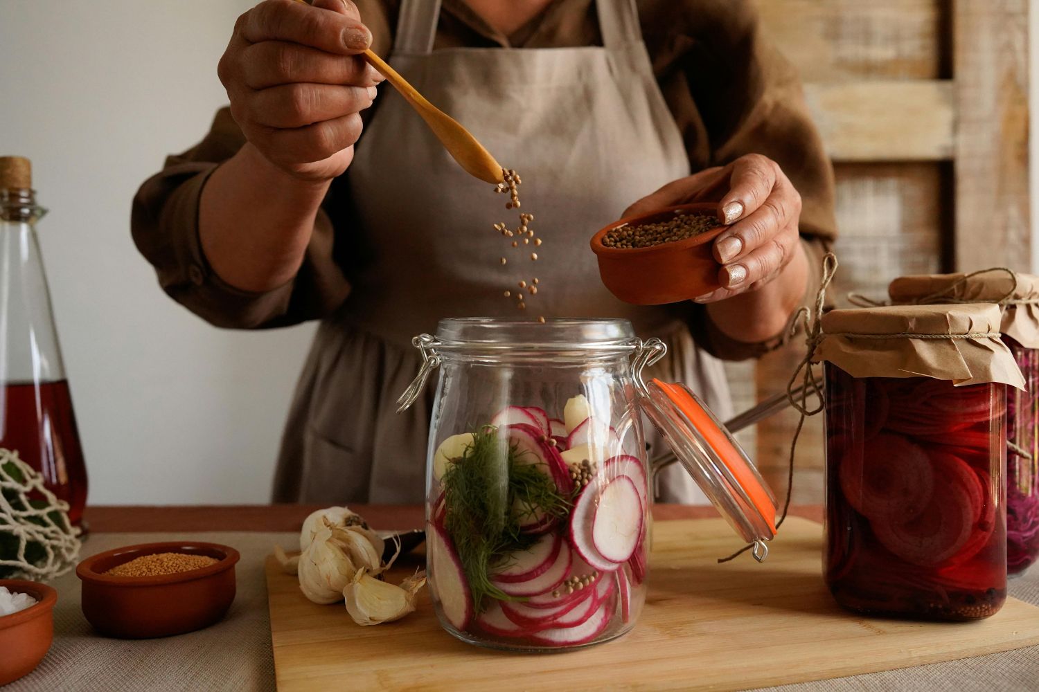 Radieschen fermentieren