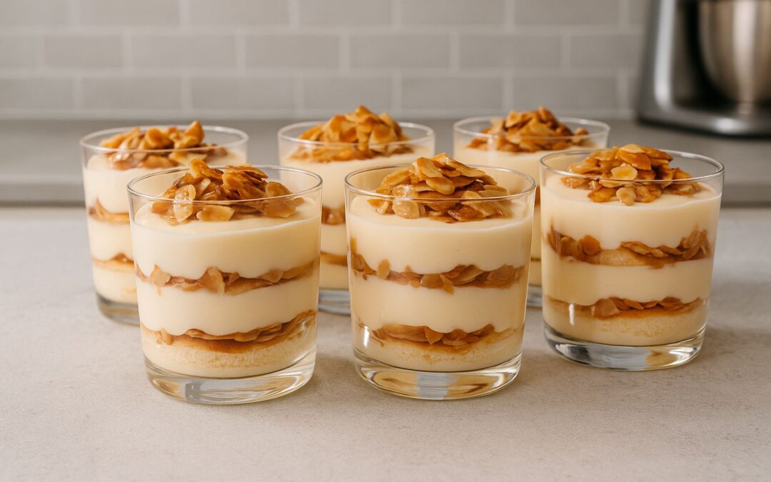Bienenstich im Glas
