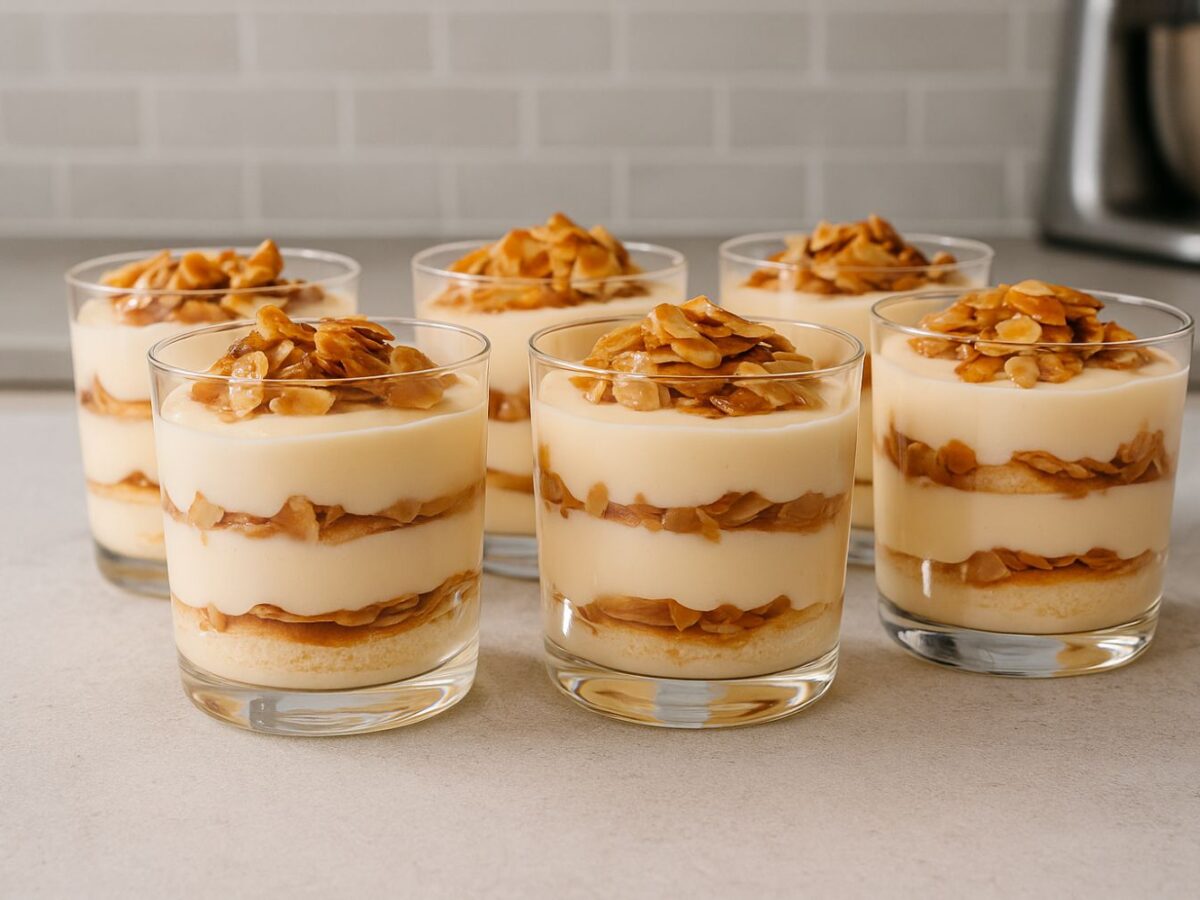 Bienenstich im Glas
