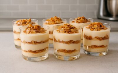 Bienenstich im Glas