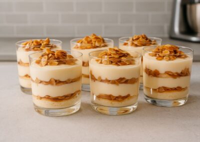 Bienenstich im Glas