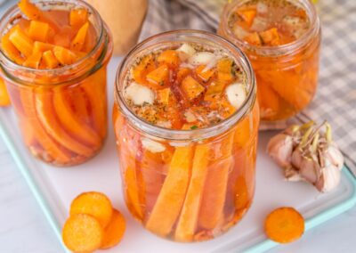 Fermentierte Karottensticks