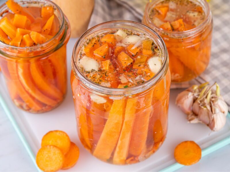 Fermentierte Karottensticks