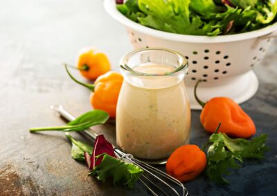 Zitronen-Minz-Dressing – Frisch, leicht & vegan