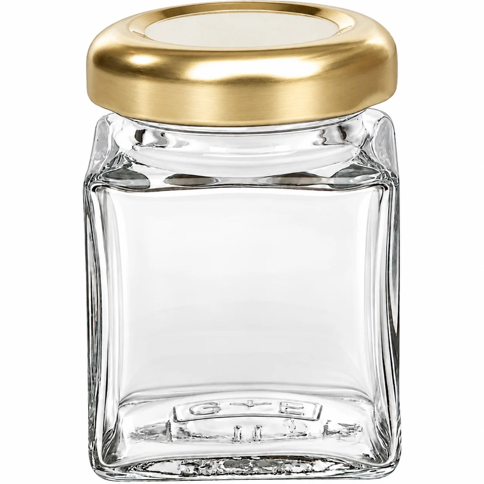 Einmachglas   50 ml Quadratglas