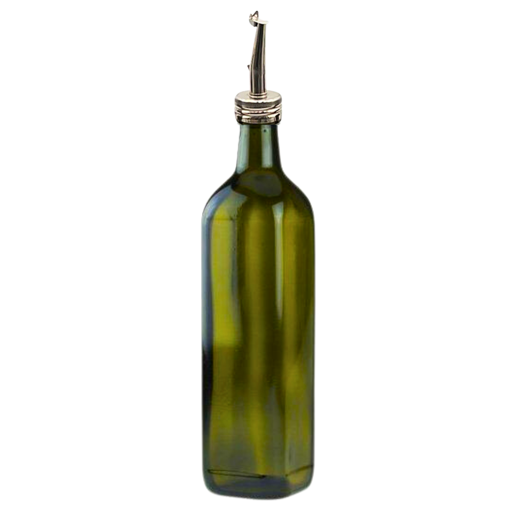 mikken 750 ml Ölflasche mit Ausgiesser tropffrei aus Edelstahl made in germany