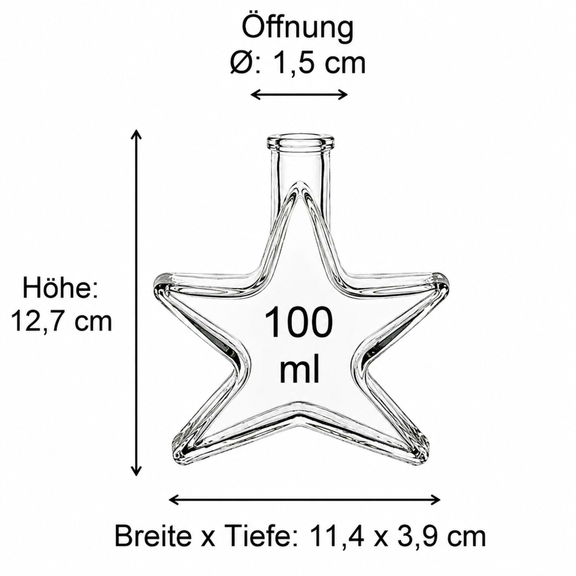 Maßangaben einer schwarzen Vitrine mit Glastüren von Vi130B59K auf einem weißen Hintergrund, detailgetreue Darstellung der Produktabmessungen für die optimale Passform in Ihrem Wohnbereich.