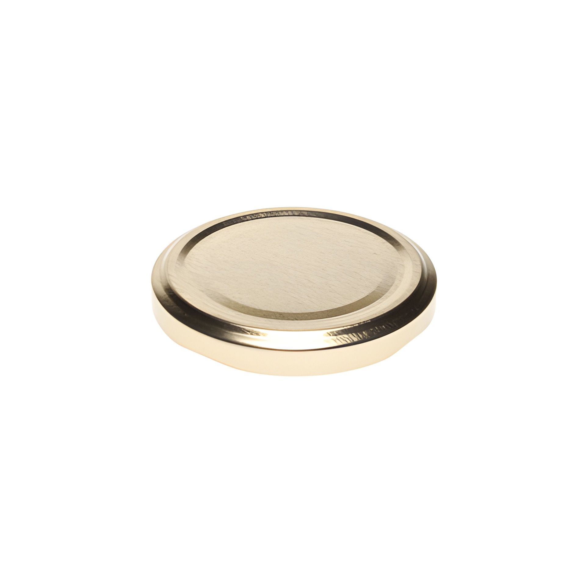 Twist-Off Deckel TO 66/ 6,9 cm Gold pasteurisierbar Twist-Off Deckel TO 66/ 6,9 cm Gold pasteurisierbar