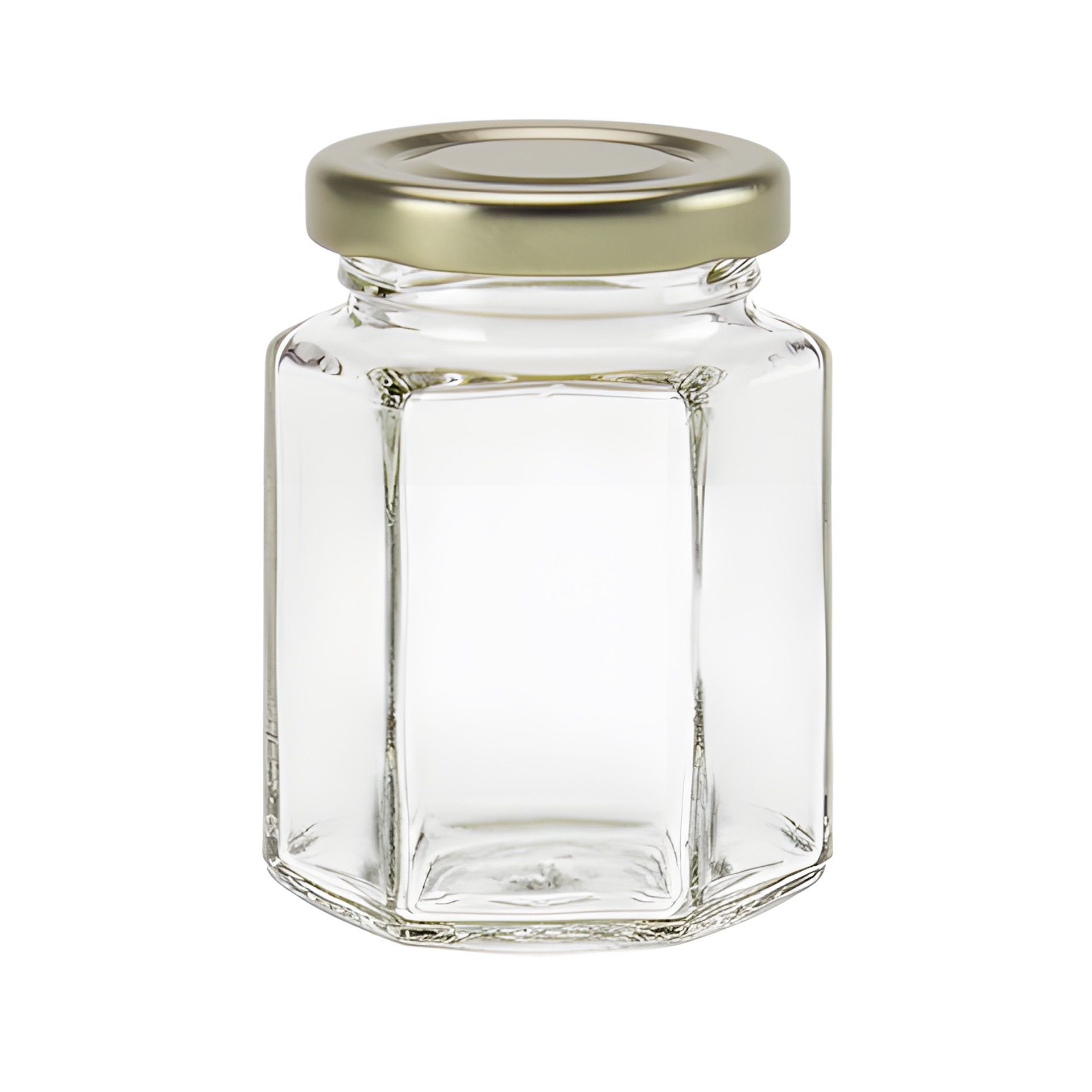 Einmachglas  110 ml Sechseckglas