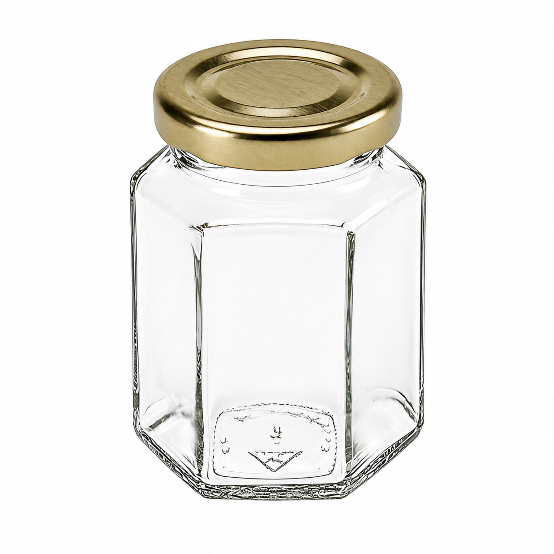 Einmachglas  110 ml Sechseckglas