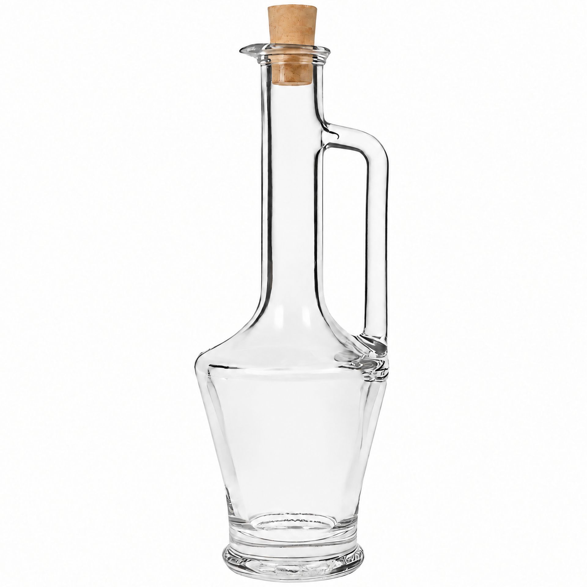 Glasflasche 250 ml Amphore mit Korken