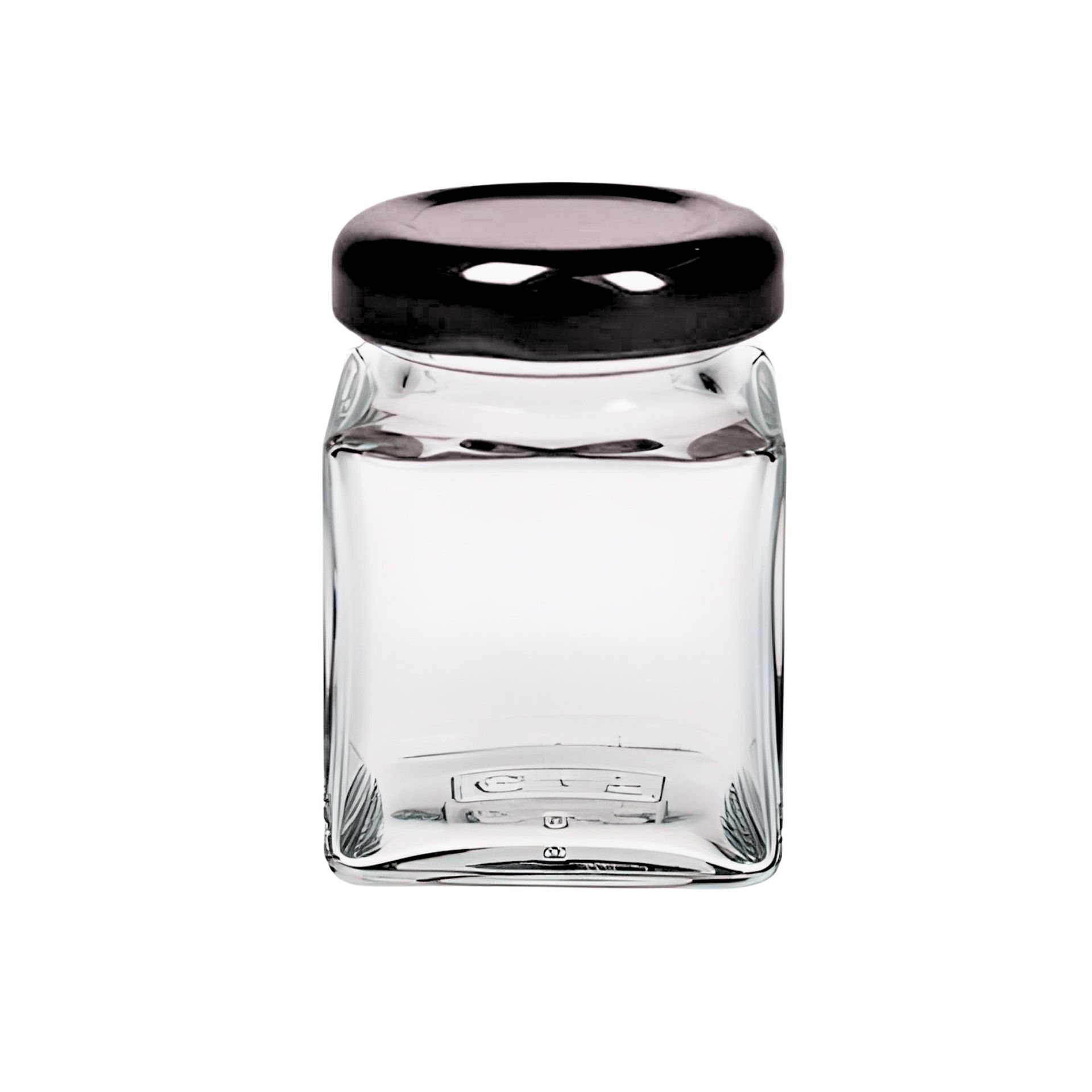 Einmachglas   50 ml Quadratglas