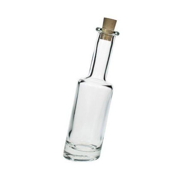 Glasflasche  200 ml Pisa mit Korken