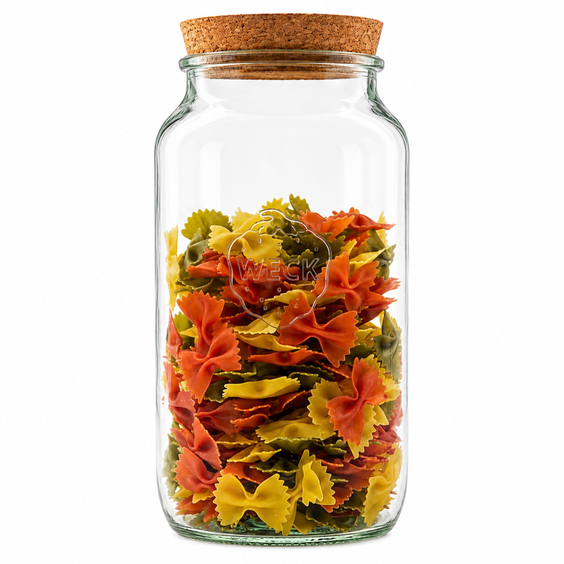 WECK Zylinderglas 3000 ml Vorratsglas mit Korken