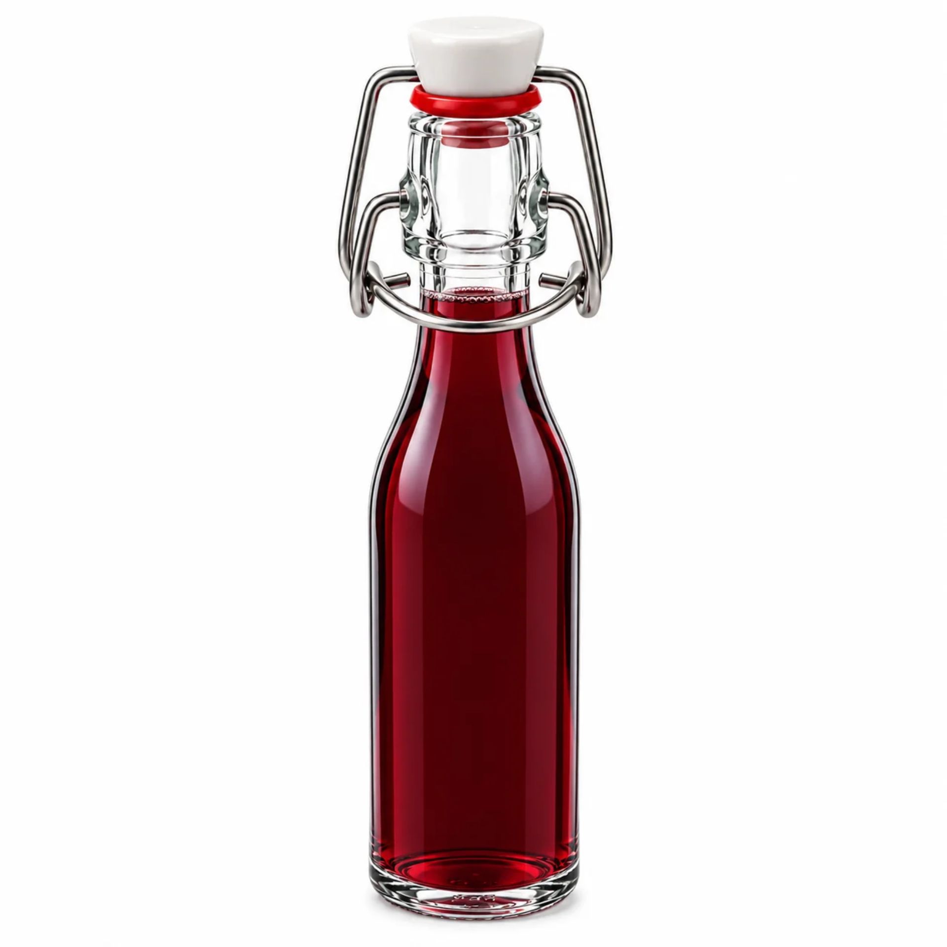 Glasflasche   40 ml mit Bügelverschluss
