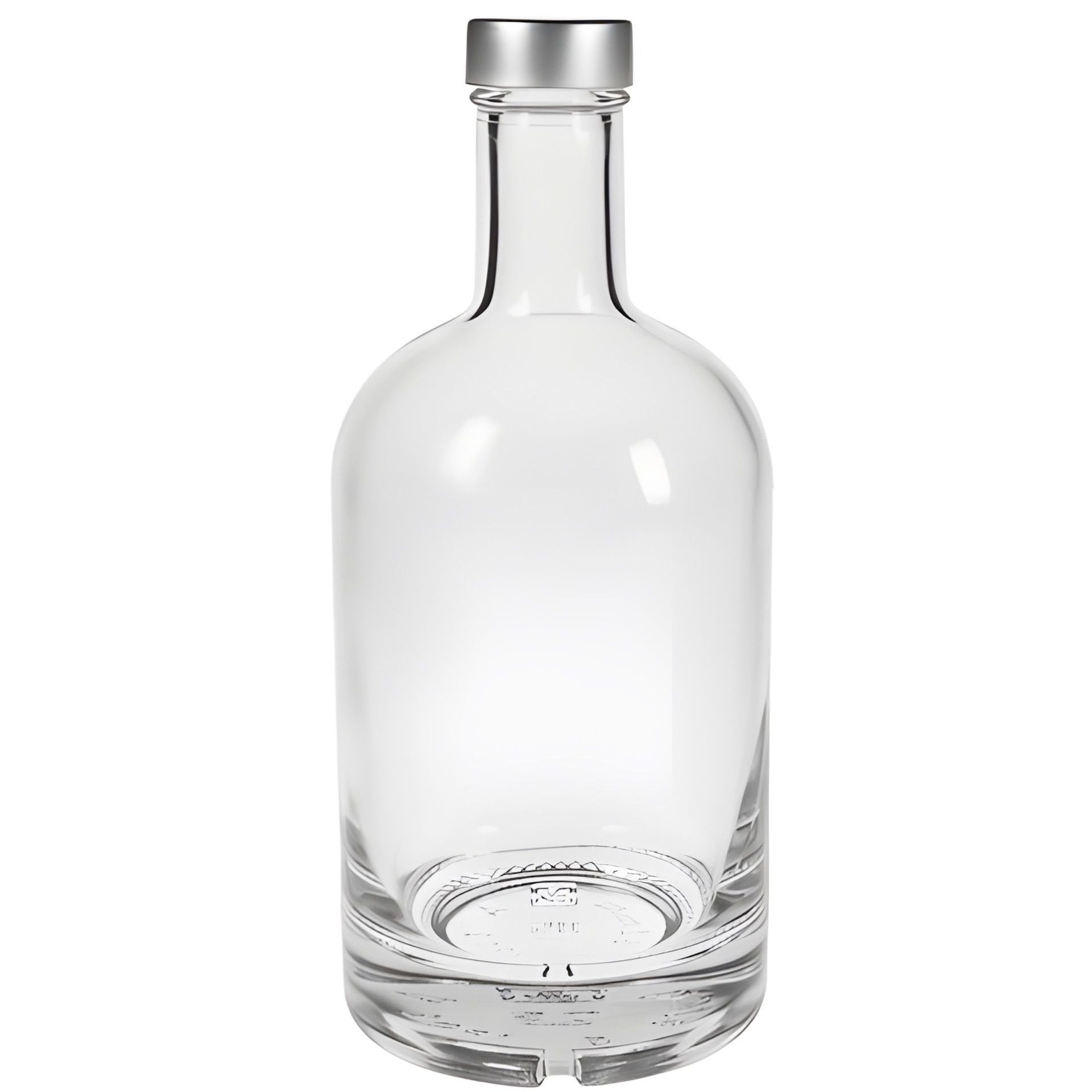 Glasflasche  500 ml Ginflasche