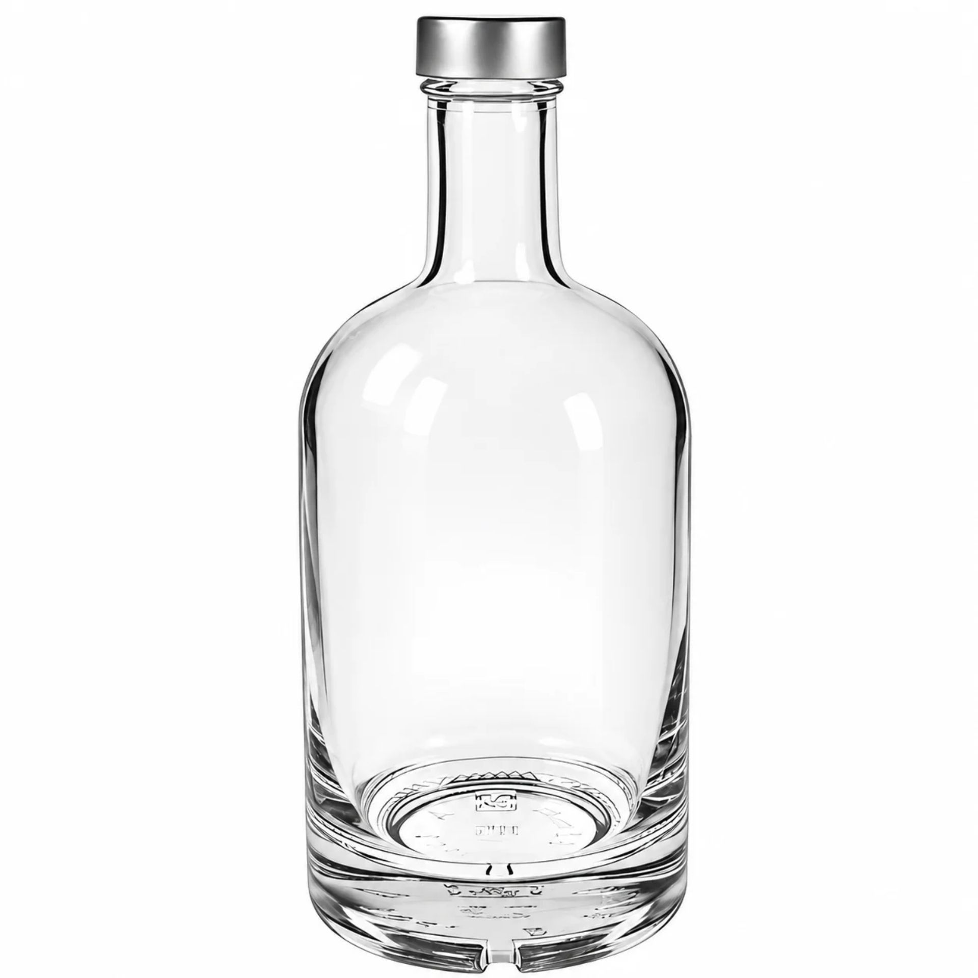 Glasflasche  500 ml Ginflasche