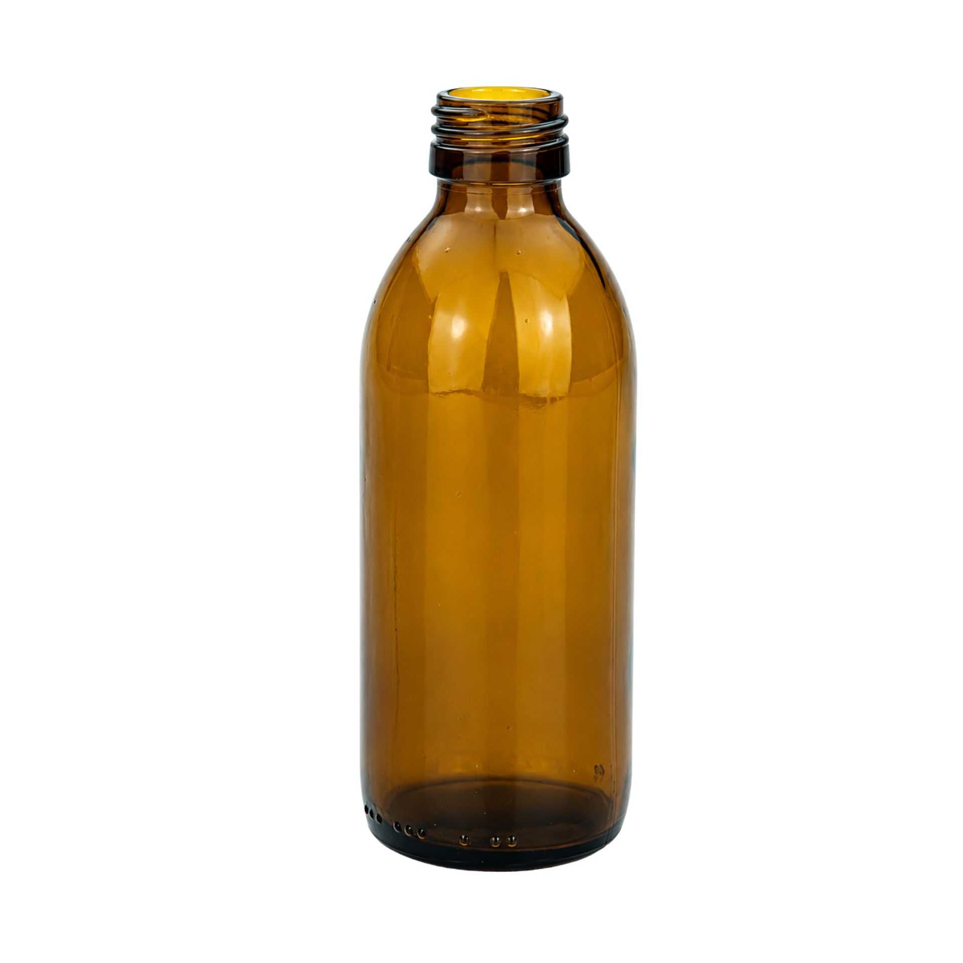 Tropfflasche  200 ml braun Glas Dosierflasche