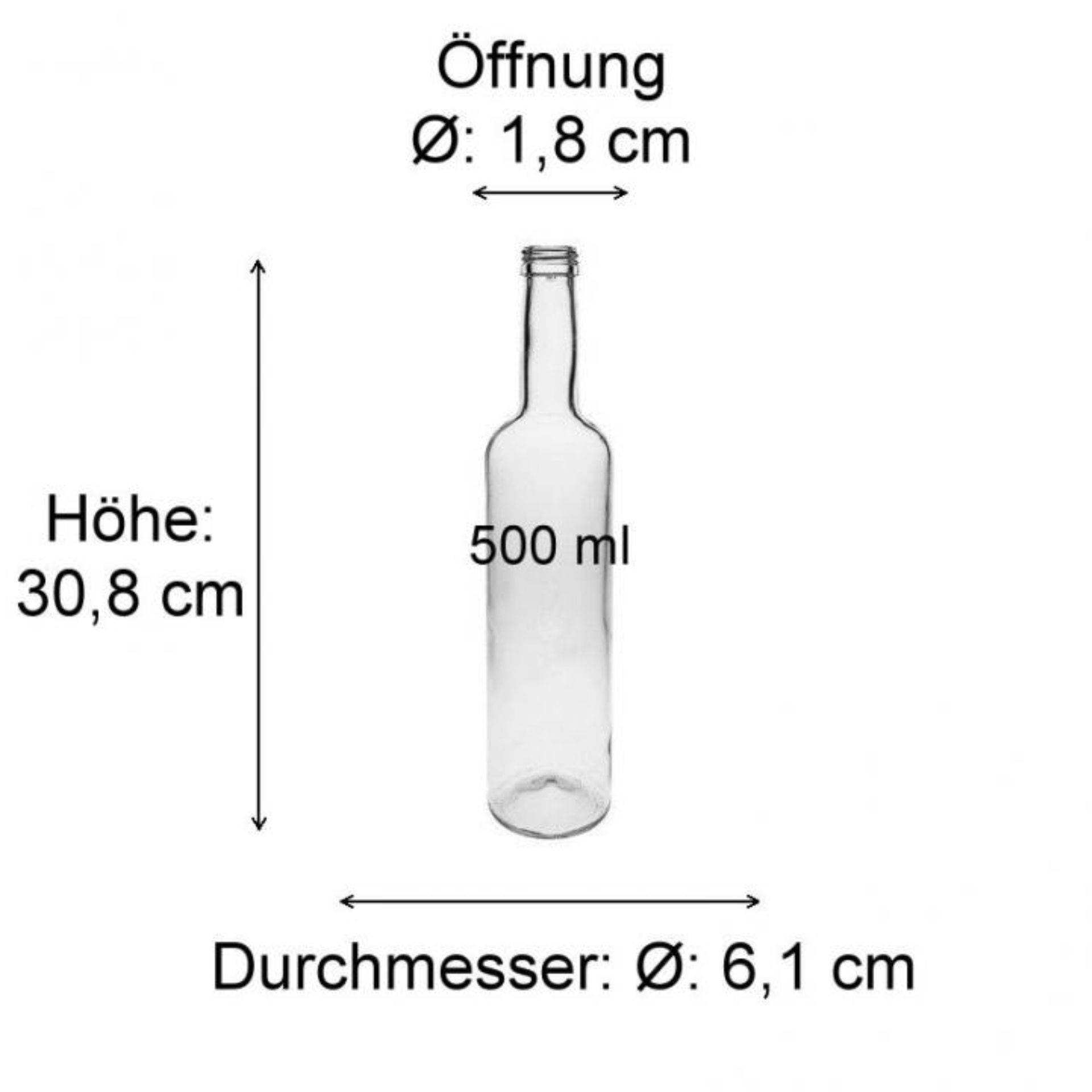 Brauner Apothekerflasche aus Glas mit Schliffstopfen – 250 ml Braunglasflasche für Labor und Dekoration Produktbild eines rechteckigen DIN genormten Plastikbehälters mit abnehmbarem Deckel, Maße des Behälters sind eindeutig lesbar, optimale Größe für die Aufbewahrung und Transport von Lebensmitteln, transparentes Design lässt den Inhalt gut sichtbar, ideal