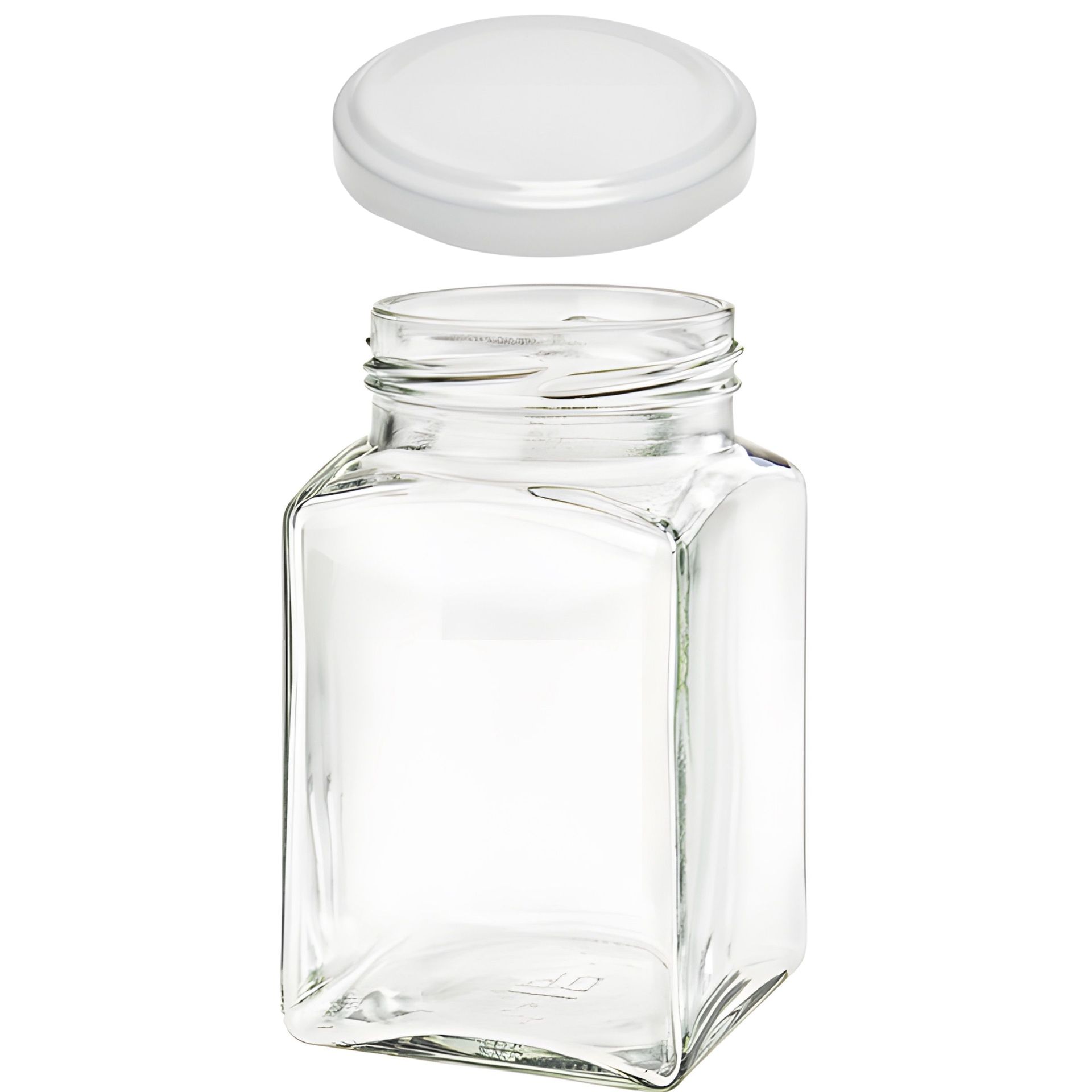 Einmachglas  260 ml Quadratglas