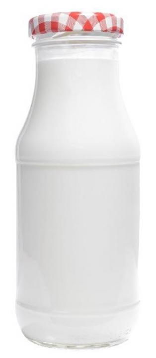 Glasflasche  263 ml Milchflasche