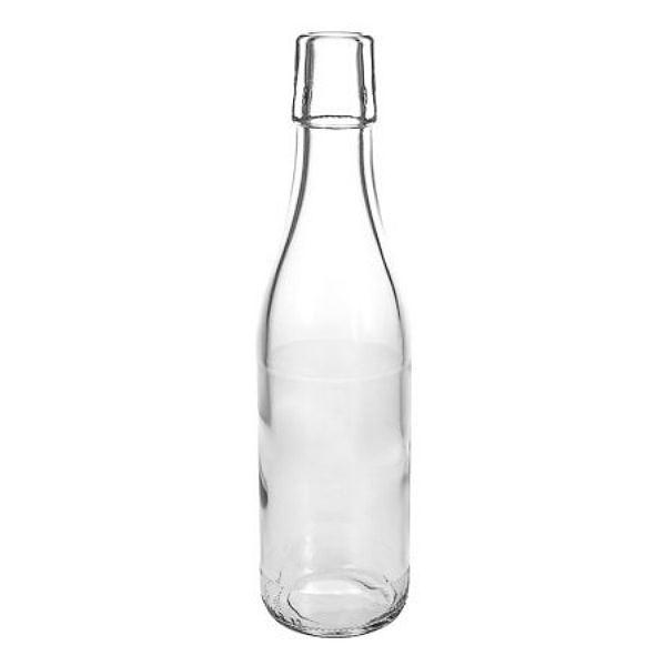 Saftflasche Likörflasche 330 ml mit Porzellan Bügelverschluss 