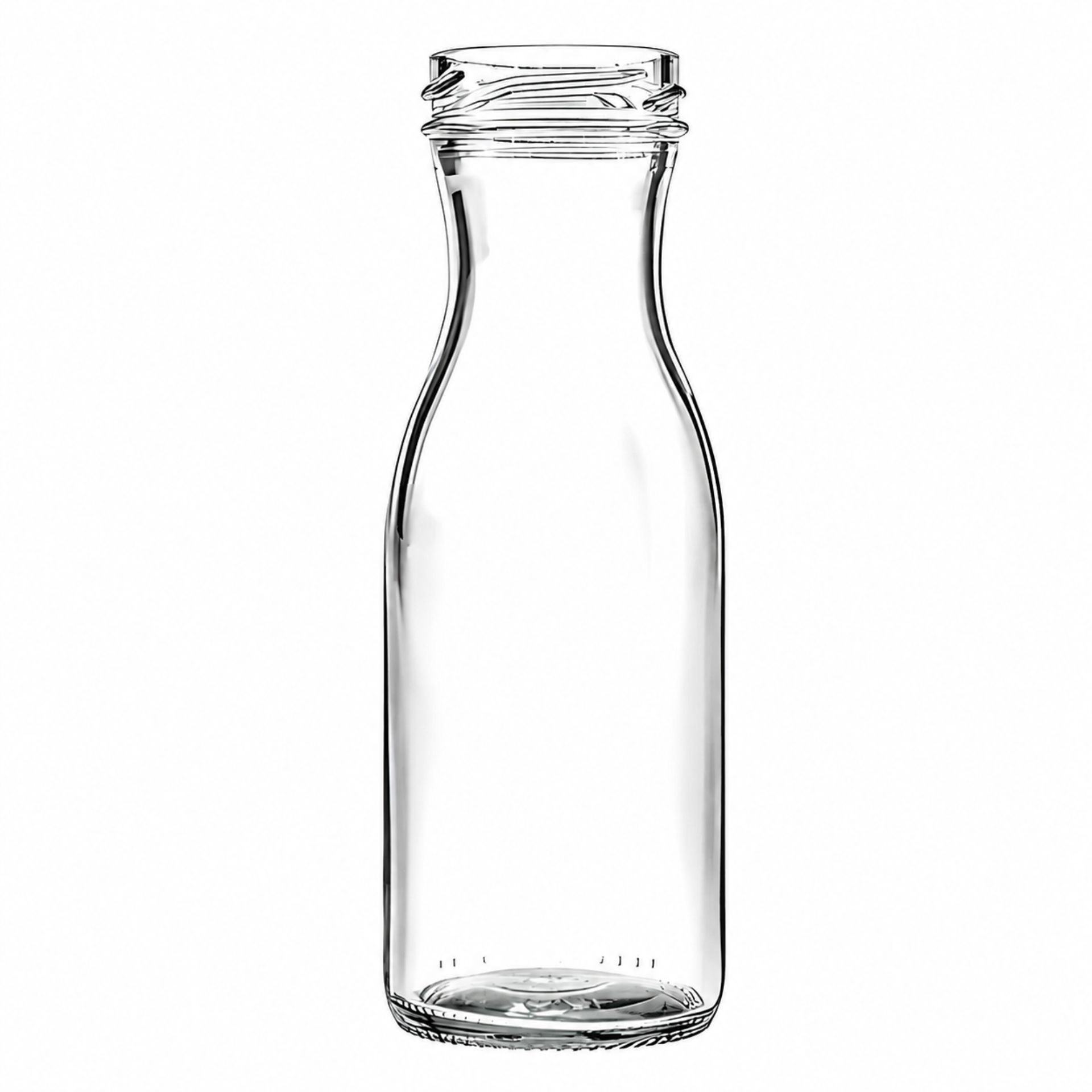Glasflasche  150 ml Saftflasche