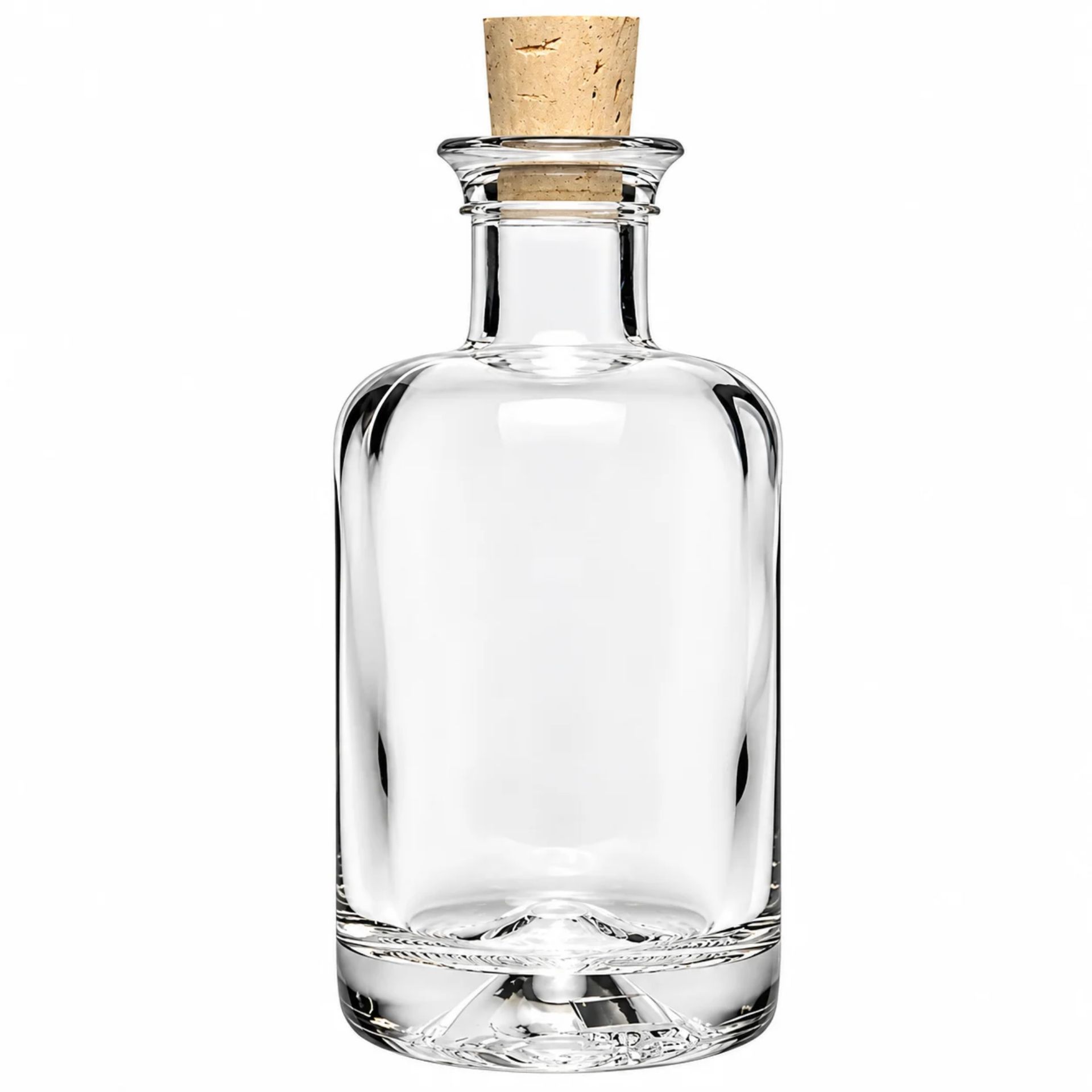 Glasflasche  100 ml Apothekerflasche mit Korken