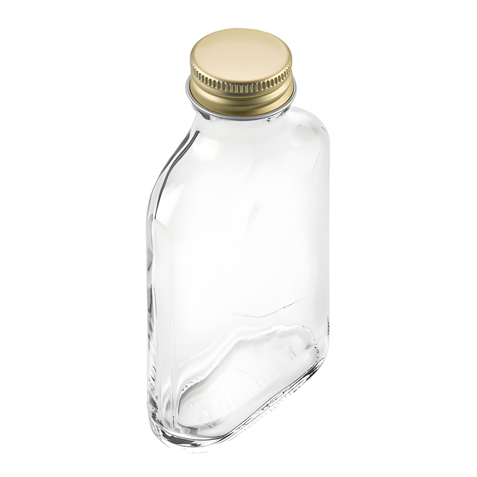 Glasflasche 100 ml Taschenflasche Glasflasche 100 ml Taschenflasche