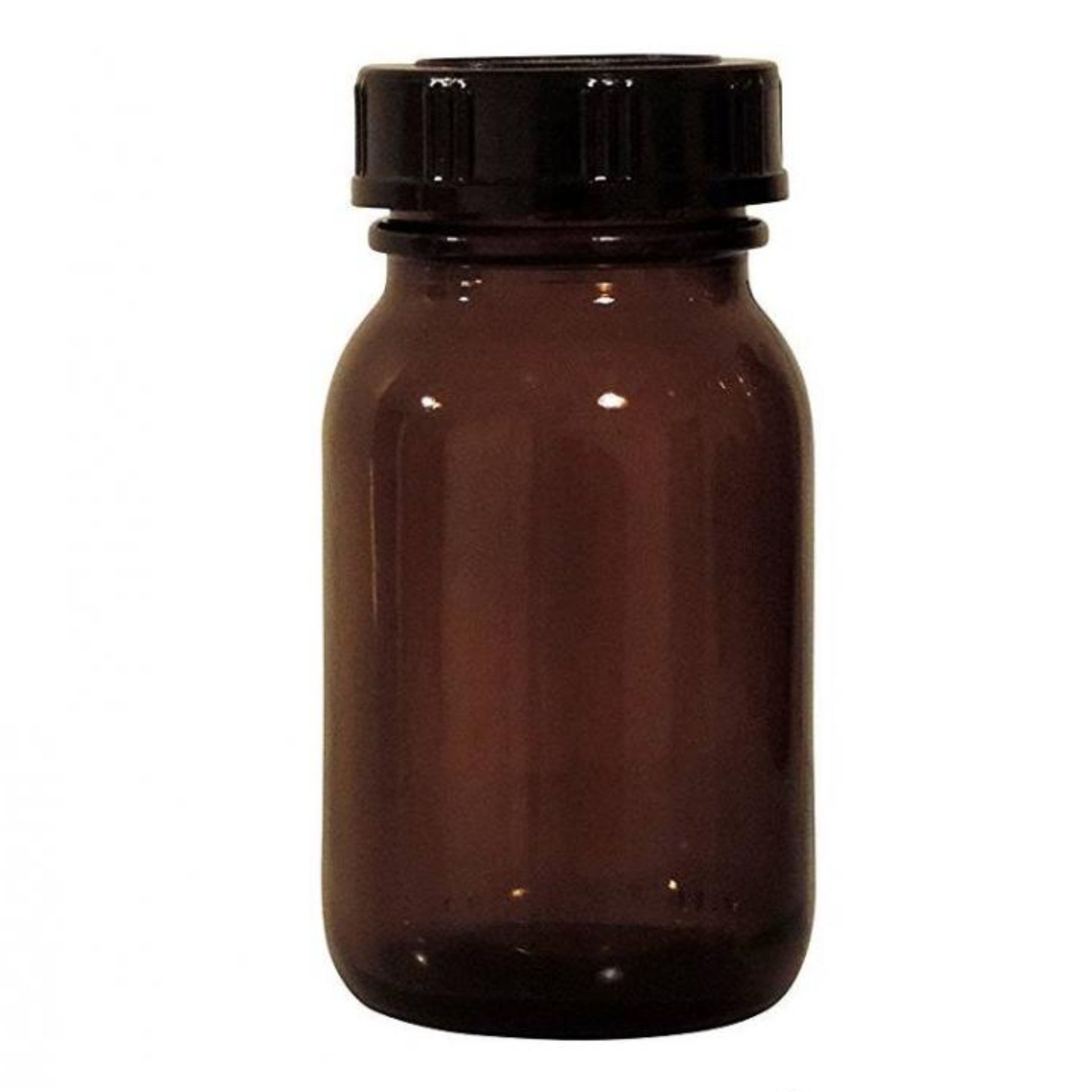 Apothekerflasche 100 ml Weithalsflasche braun mit Schraubdeckel, ideal für Lagerung und Transport von Flüssigkeiten, lichtgeschützte Braunglas-Flasche für optimale Konservierung von empfindlichen Substanzen.