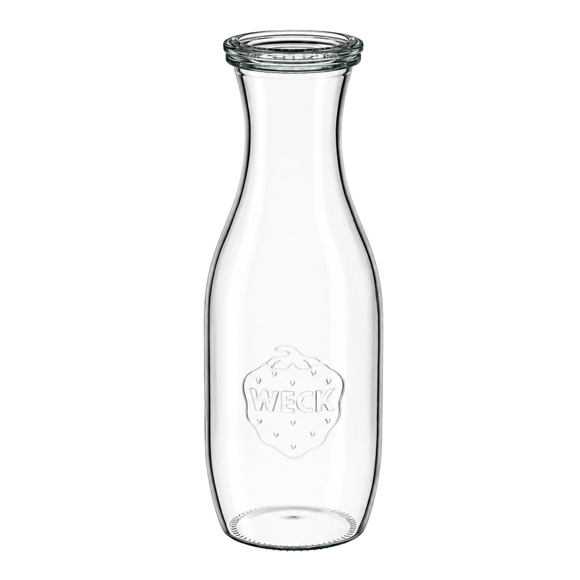 WECK Saftflasche 1062 ml Weckflasche mit Deckel 1 Liter