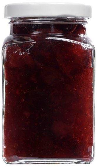 8er Set Gläser 260ml für Getränke und Cocktails Acht leere, transparente Glasflaschen mit 260 ml Fassungsvermögen stehen in zwei Reihen nebeneinander auf weißem Hintergrund, jeweils mit goldfarbenem Schraubverschluss.