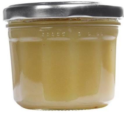 Vier transparente 240 ml Facette-Gläser aus Klarglas – ideal für Getränke und Desserts Vier leere, zylindrische Glasgefäße mit einem Fassungsvermögen von 240 ml stehen nebeneinander auf weißem Hintergrund; jedes Glas hat eine leicht konische Form und klare Kanten.