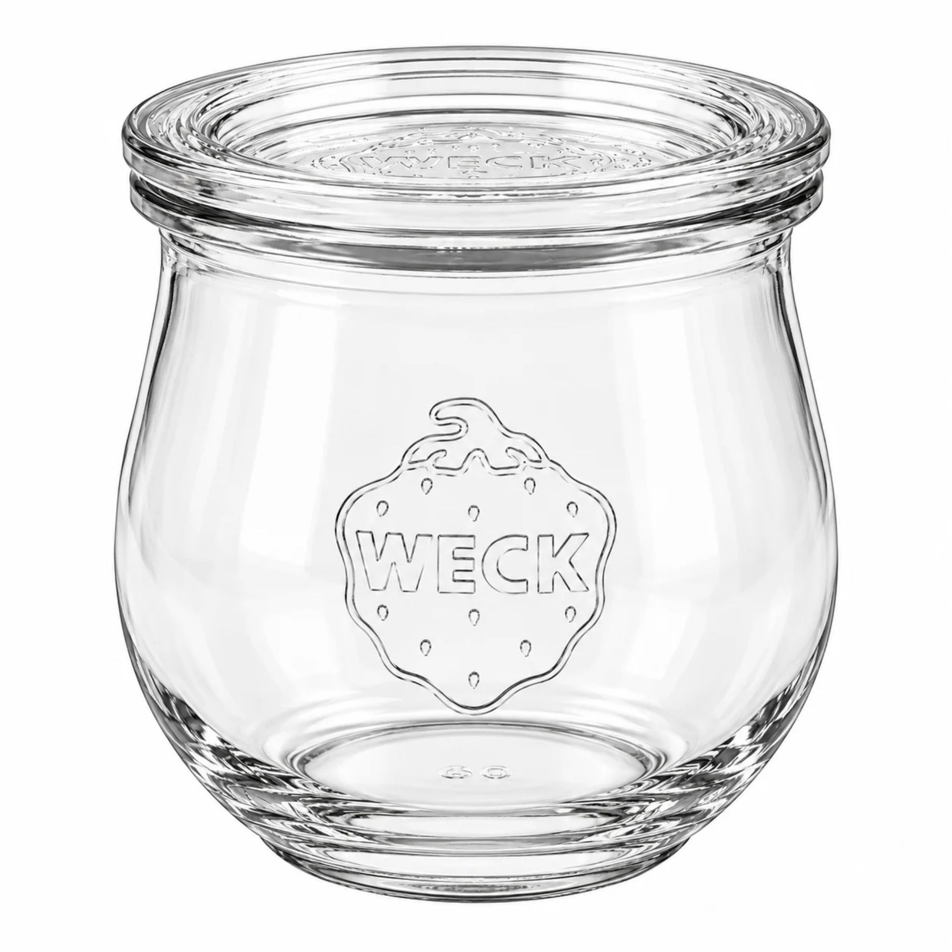 WECK Tulpenglas  370 ml Rundrandglas mit Deckel