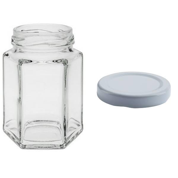 Einmachglas  110 ml Sechseckglas