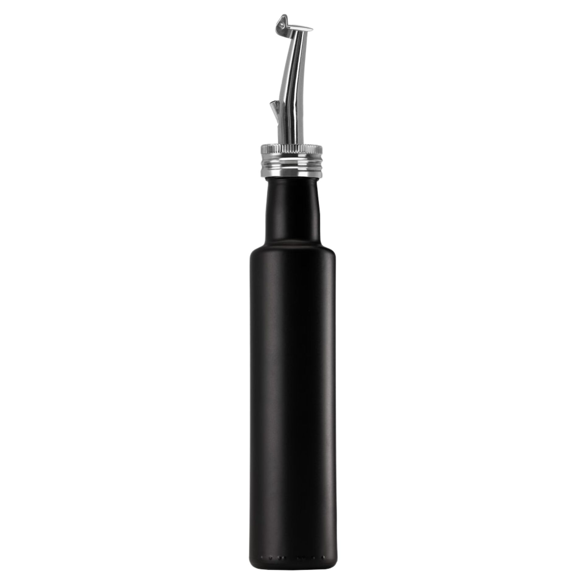 mikken Ölflasche Glasflasche matt schwarz, 250 ml