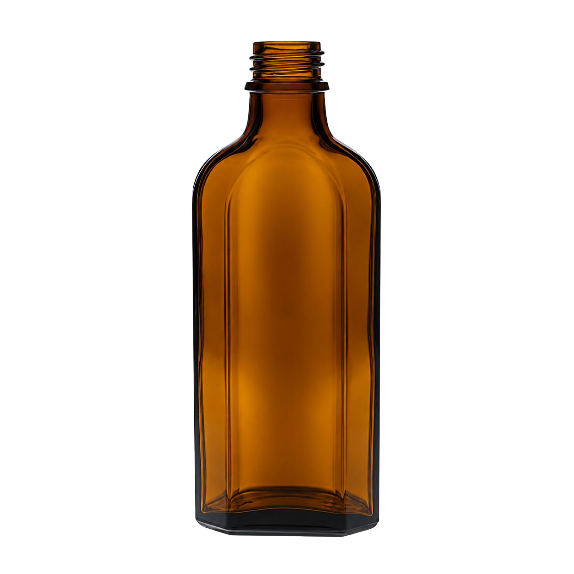 Apothekerflasche  100 ml Meplatflasche braun