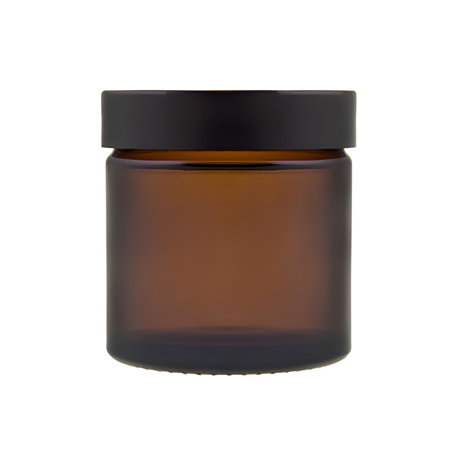 Glastiegel  60 ml Cremetiegel braun