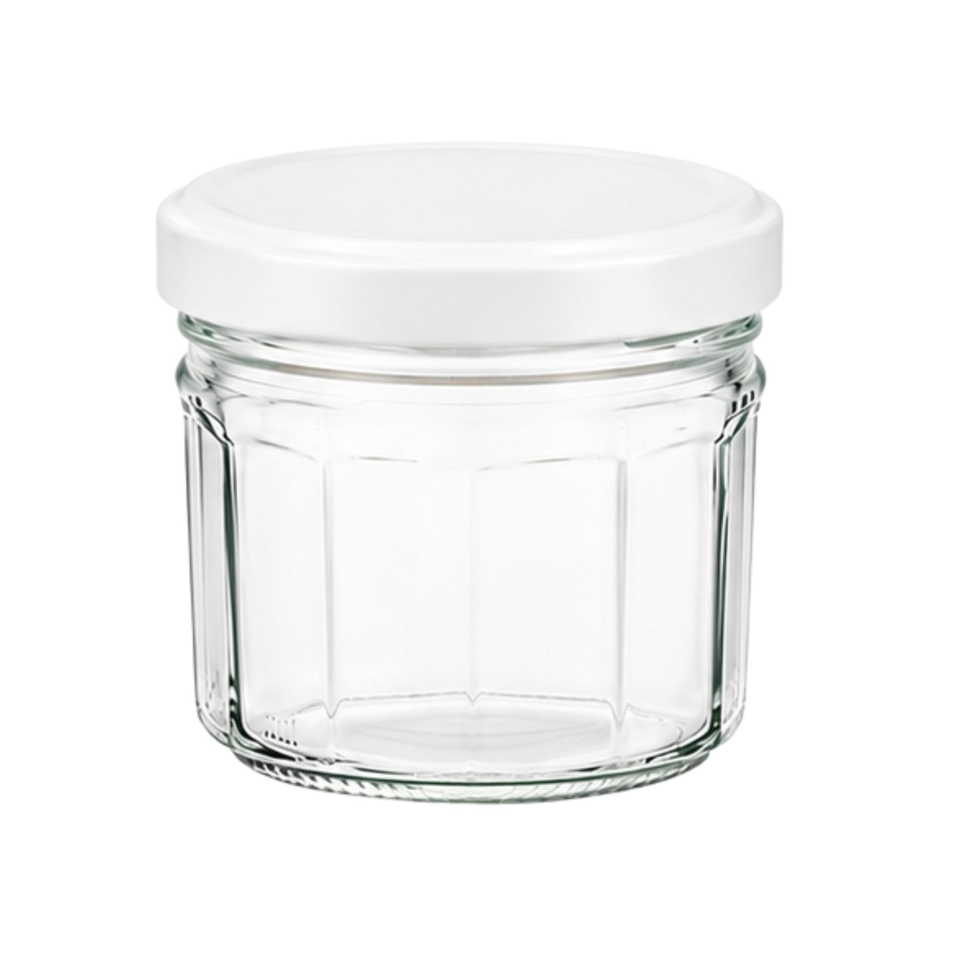 Einmachglas  240 ml Facetten
