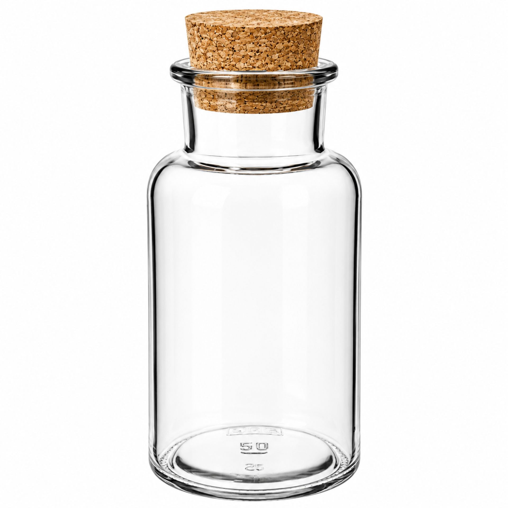 Korkenglas  300 ml Gewürzglas rund