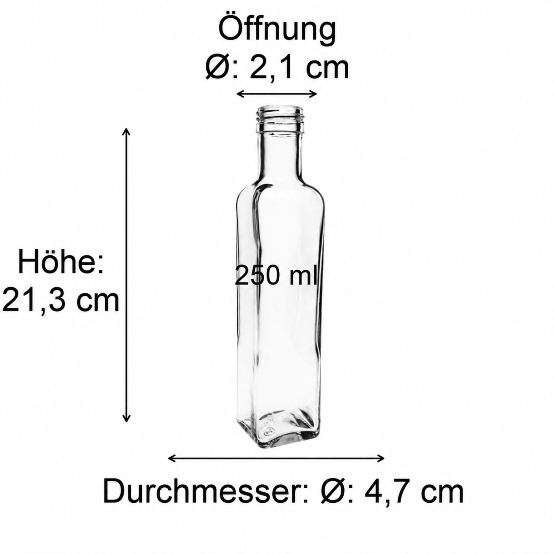 Produktabbildung eines grünen Weck Sturzglases mit Deckel aus Glas, Stand- und Füllmaßen zur konservierenden Aufbewahrung von Lebensmitteln – Übersicht der Maße und Volumina für optimale Nutzung.