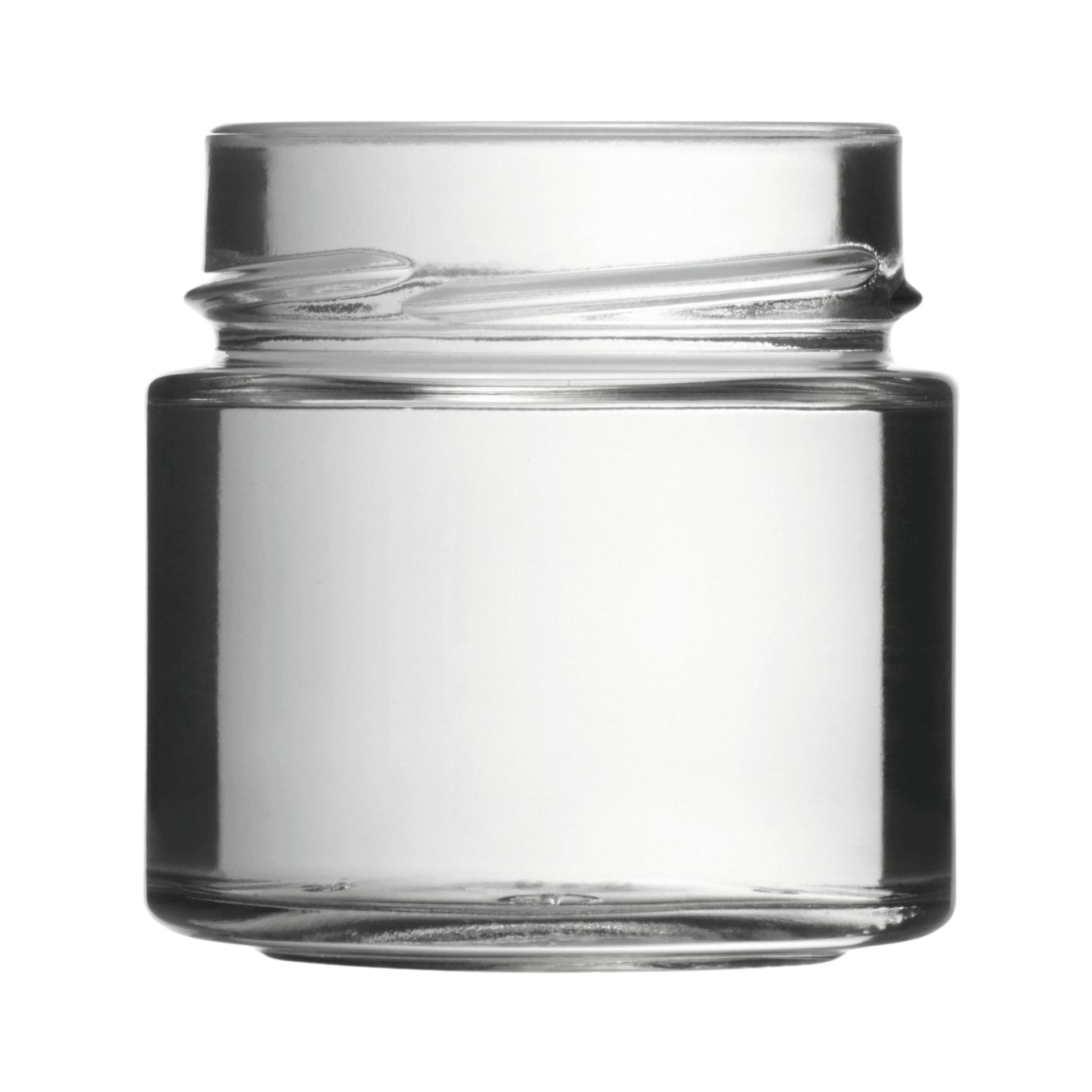 Ein transparentes Einmachglas mit 120 ml Fassungsvermögen, befüllt mit einer hellgelben Flüssigkeit, verschlossen mit einem silbernen Blueseal-Schraubdeckel; das Glas steht vor weißem Hintergrund.
