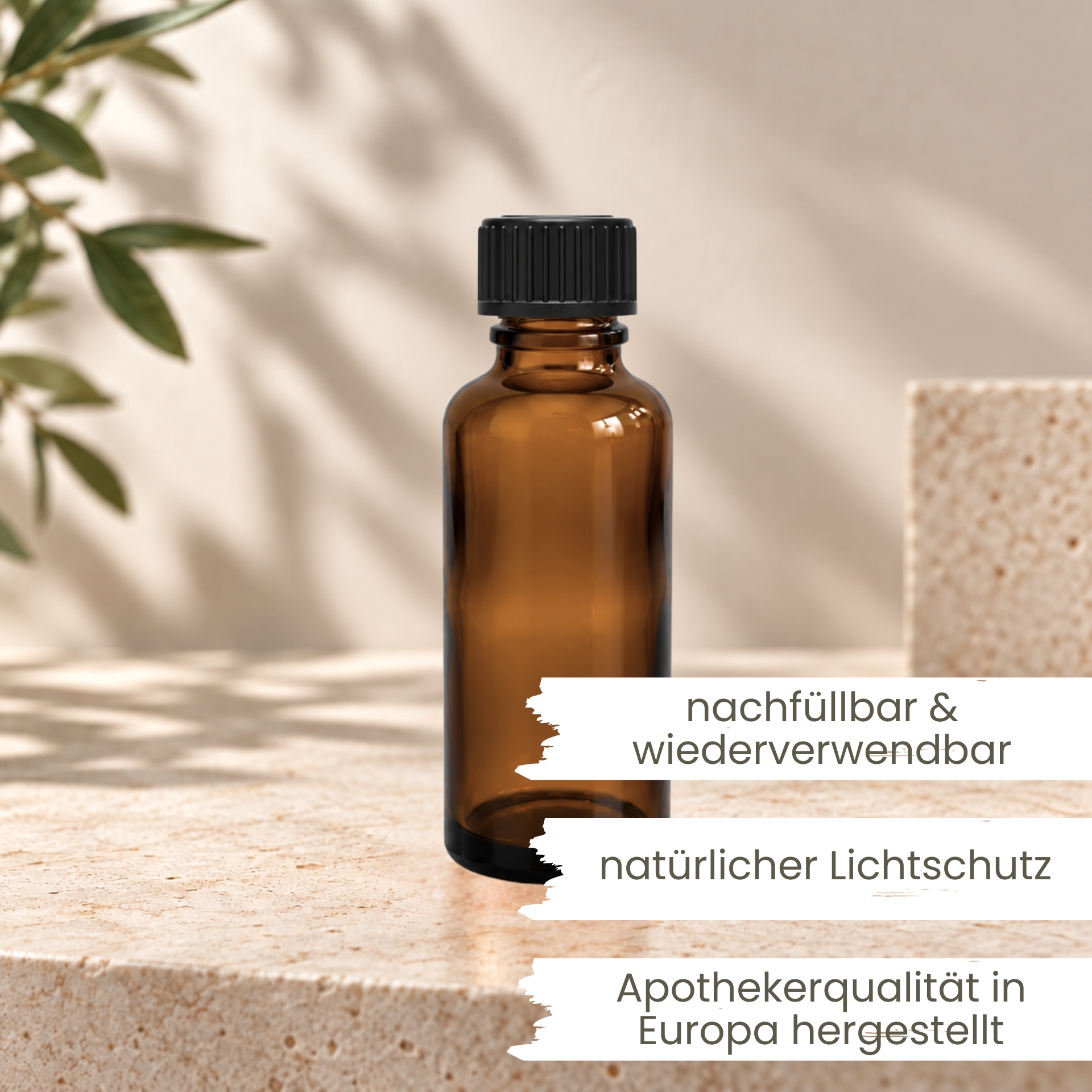 Apothekerflasche   20 ml braun
