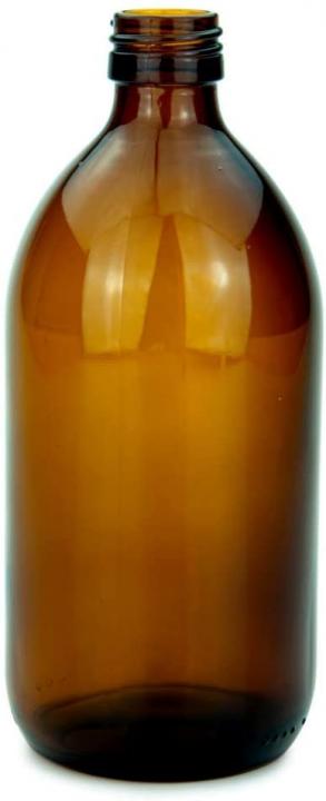 500 ml braune Glasflasche mit Zerstäuber Sprühaufsatz 